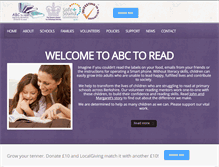 Tablet Screenshot of abctoread.org.uk